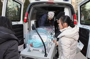通江县妇婴监护型护送